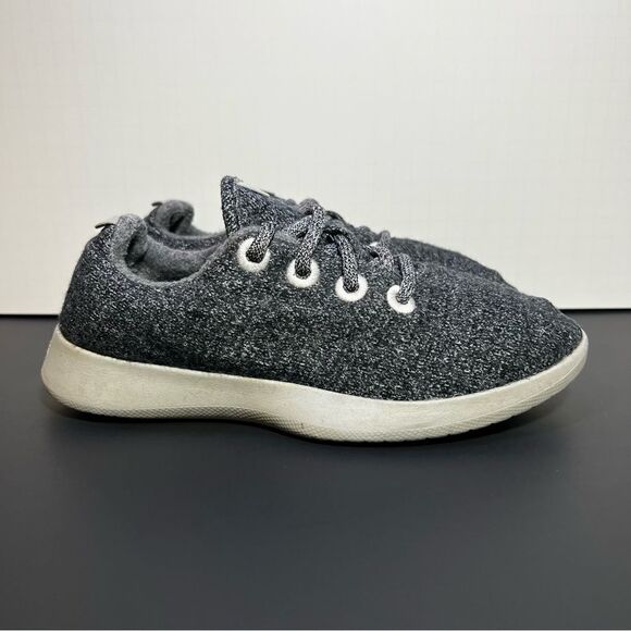 Womens ALLBIRDS Wool Runners Grey Running Shoes / Size 6 - Picture 2 of 10